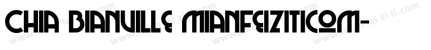 Chia Bianville mianfeiziticom字体转换